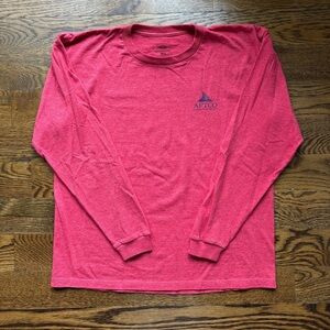 AFTCO Long Sleeve Graphic Tee | Red Heather | Boy’s XL